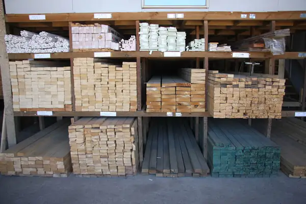 Timber packs on the shelves